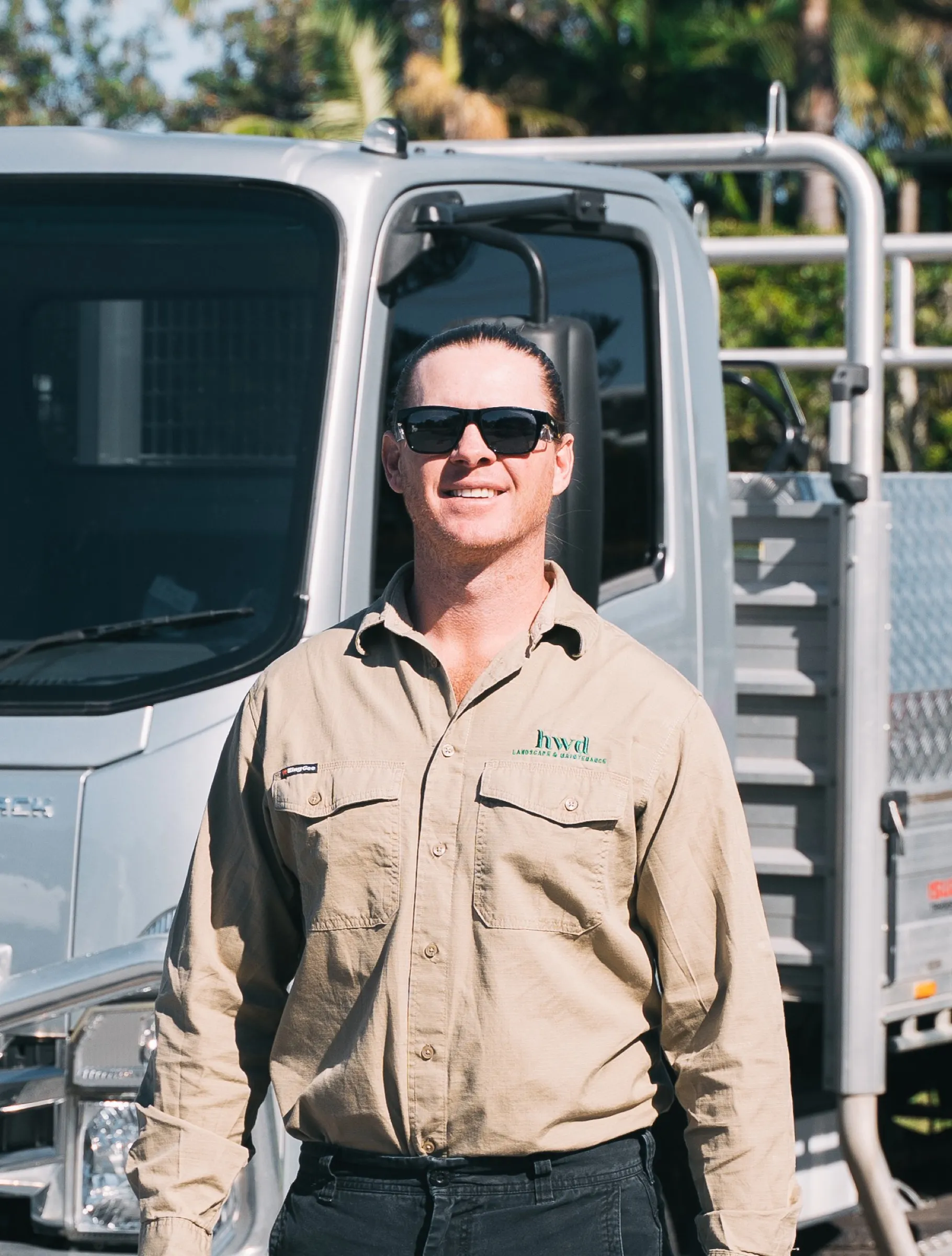 HWD Landscape and Maintenance service van, Gold Coast